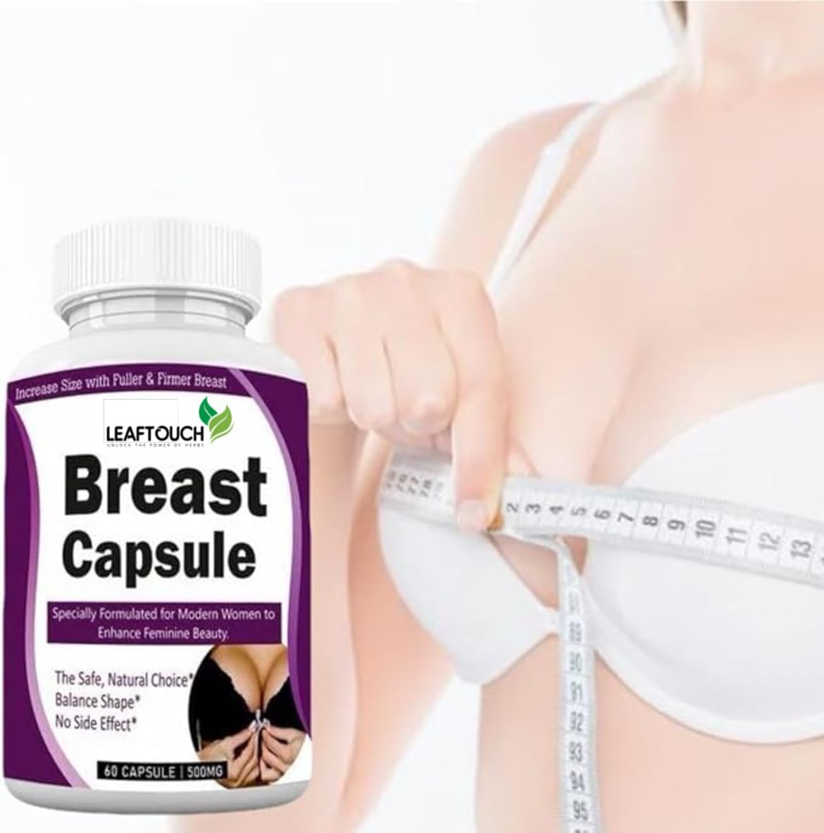 Breast Enhancement Capsules – 60 Capsules - görsel 1