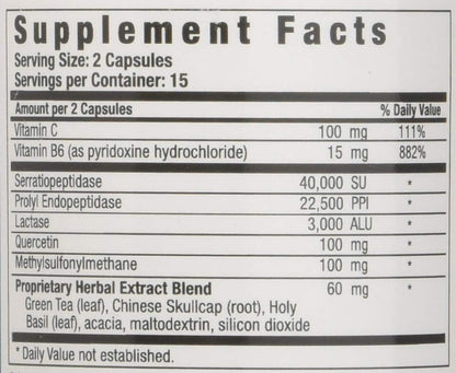 Histame Food Intolerance Support, 30 Capsules