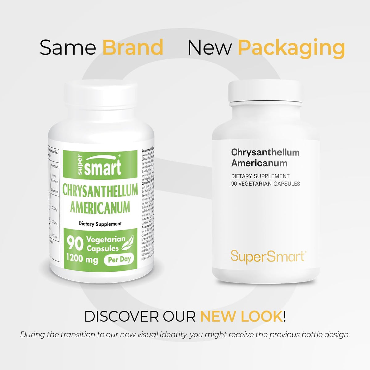 Supersmart Chrysantellum Americanum 1200mg per Day - High Strength Herb Supplement - 90 Vegetarian Capsules - görsel 2