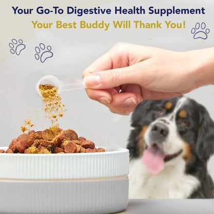 Probiotics for Dogs Digestive Health (Chicken & Bacon) - Probiotic Powder for Dogs