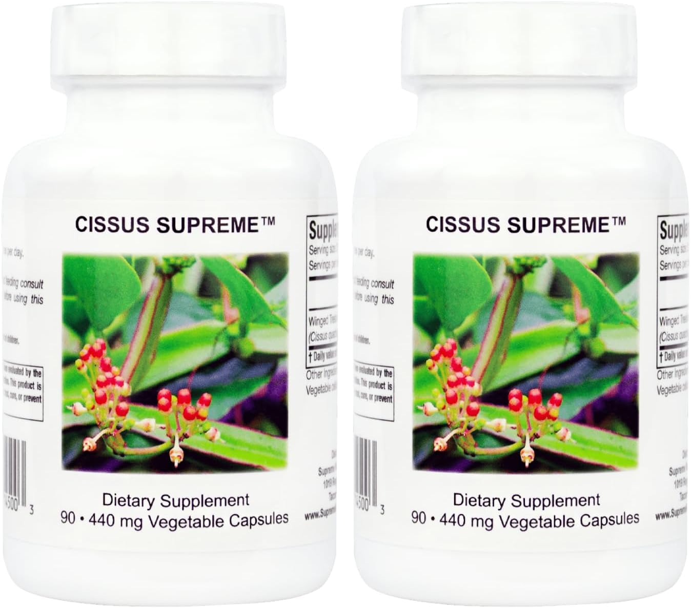 Supreme Nutrition Cissus Supreme, 90 Pure Winged Treebine Vegetarian Capsules - görsel 5