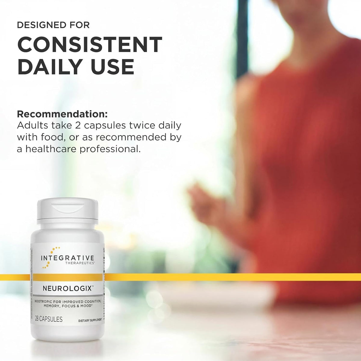 Integrative Therapeutics Neurologix – Nootropic Supplement with Saffron & CDP-Choline for Brain Health - görsel 8