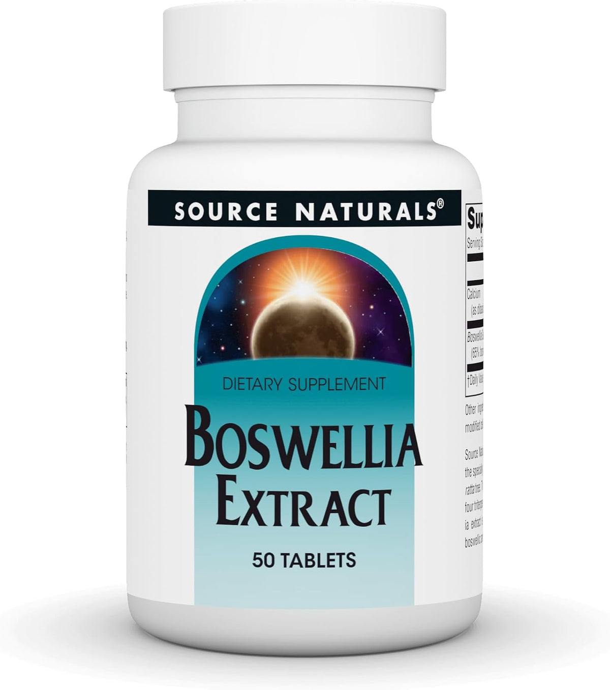 Source Naturals Boswellia Extract – Standardised to 65% Boswellic Acids – 50 Tablets - görsel 1