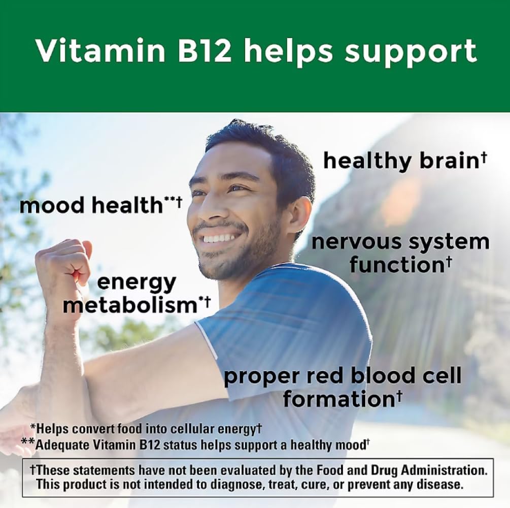 Nature Made B12 Gummies Extra Strength, 3000 mcg per Serving, 160 Count - görsel 4