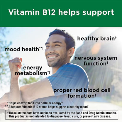 Nature Made B12 Gummies Extra Strength, 3000 mcg per Serving, 160 Count
