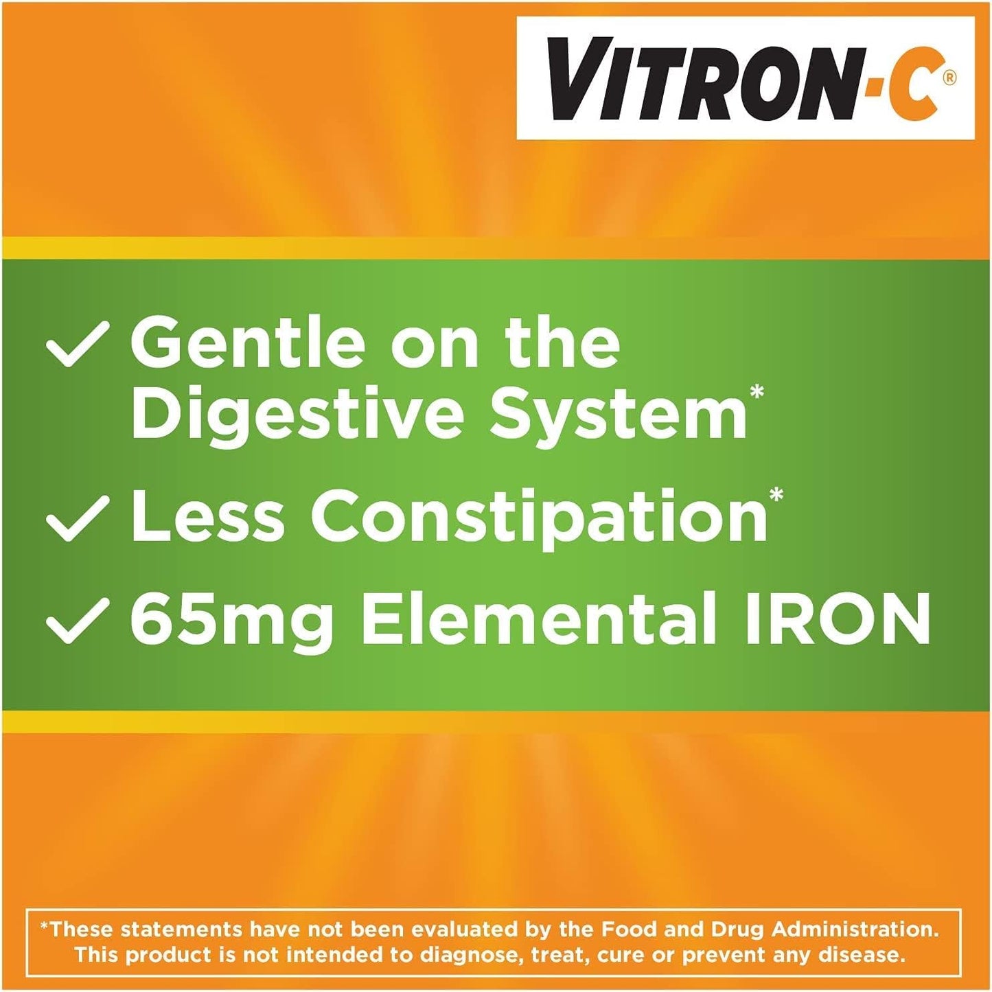 Vitron-C Coated Tablets 60 Tablets (Pack of 3) - görsel 6