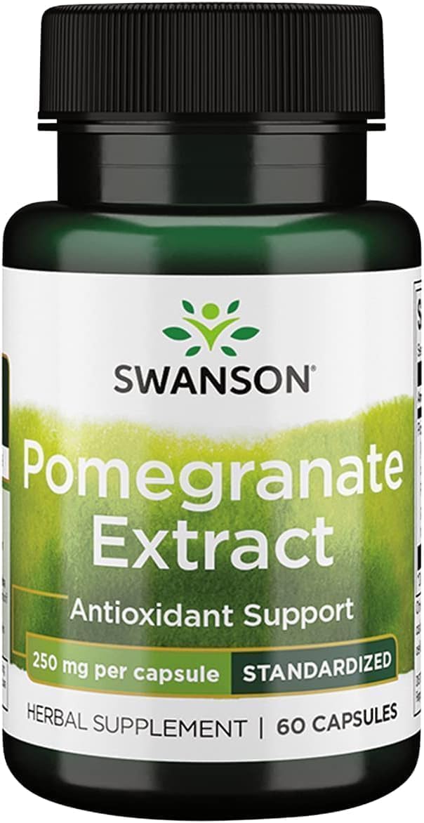 Swanson HRB Pomegranate Extract 250mg 60 Capsules - görsel 1