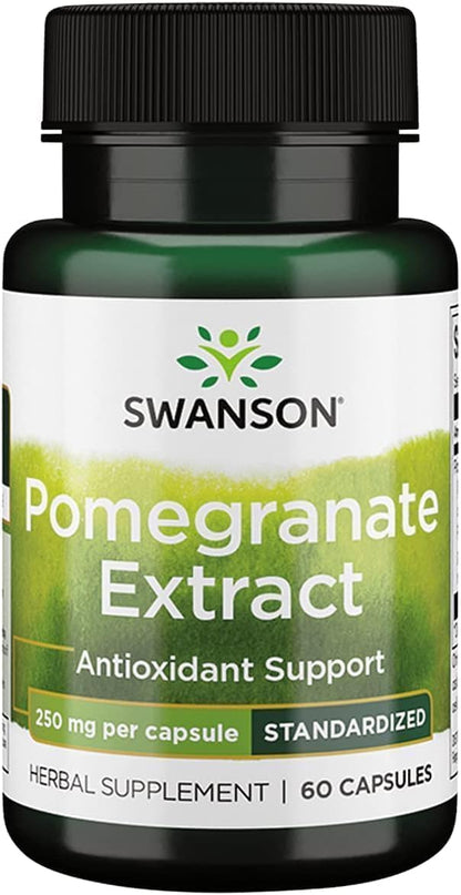 Swanson HRB Pomegranate Extract 250mg 60 Capsules