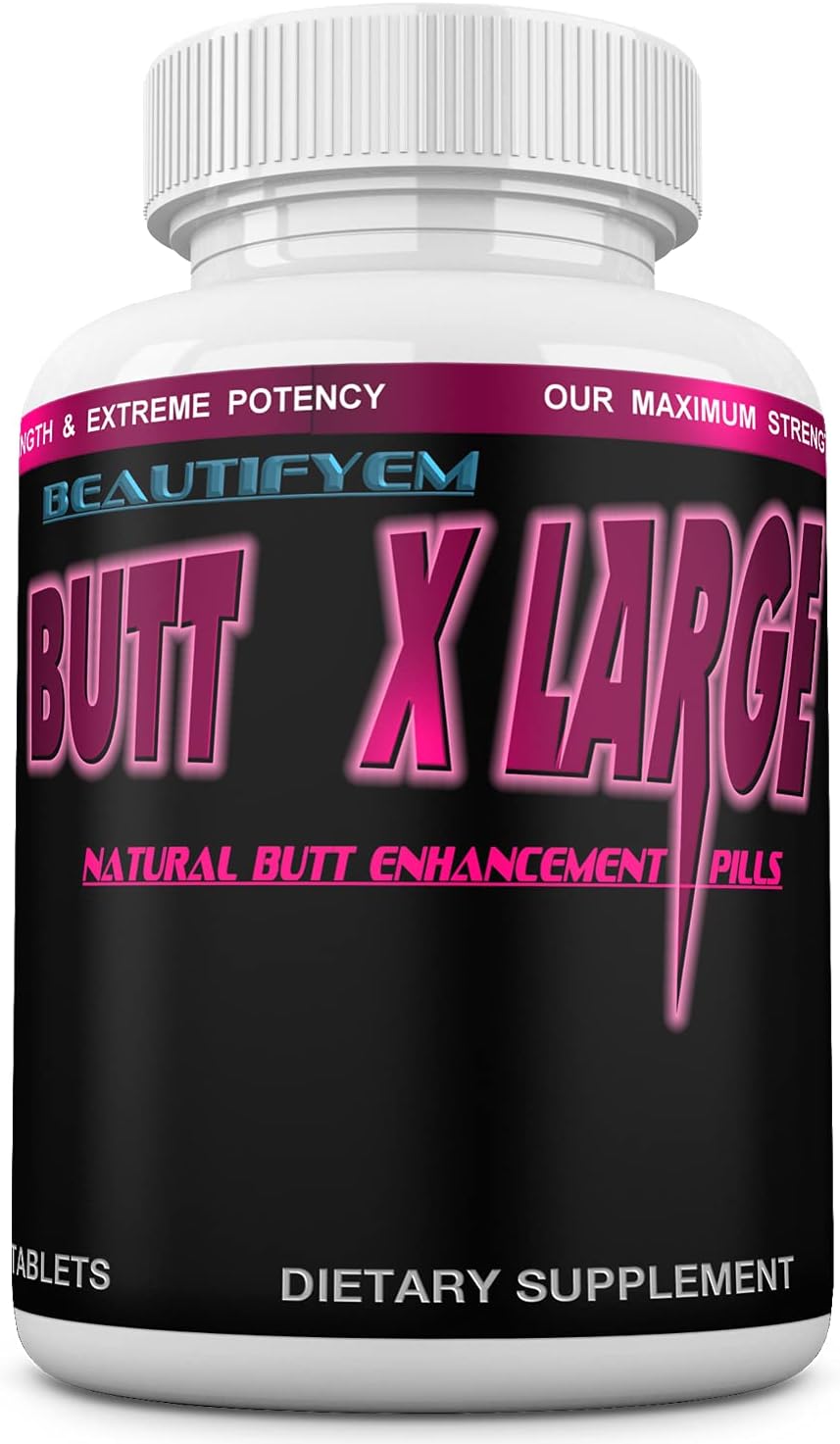 Butt X-Large Booty Enhancement Supplement - 1 Month's Supply - görsel 1