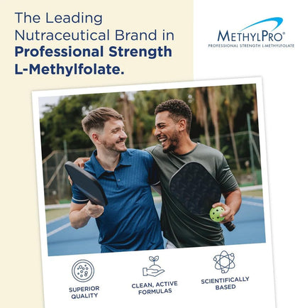 MethylPro Cofactors + L-Methylfolate 5 mg – Active Folate with B6, B12 & Magnesium for Healthy Methylation – 30 Capsules