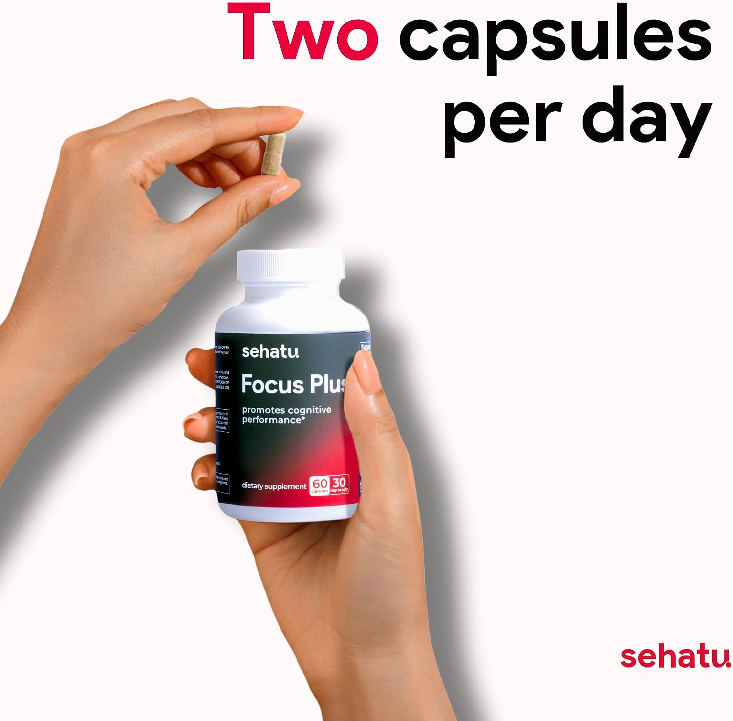 Focus Plus Cognitive Performance Enhancer - 60 Capsules - görsel 4