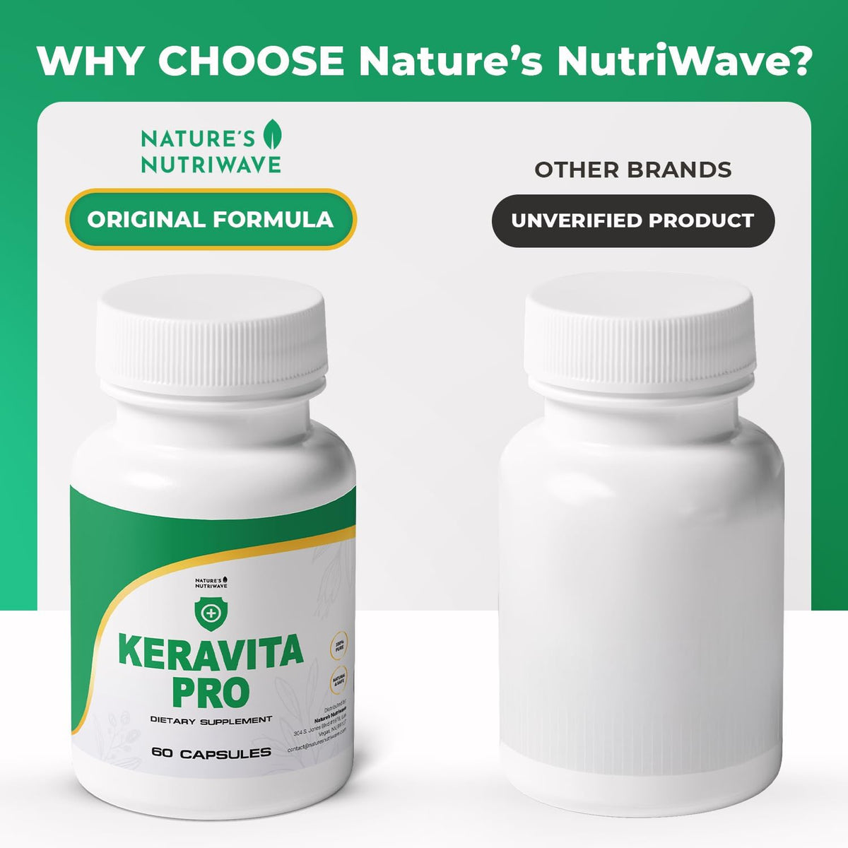 Keravita Pro – Vitamin C, E, Green Tea & Turmeric – 60 Ct, 3 Month Supply - görsel 4