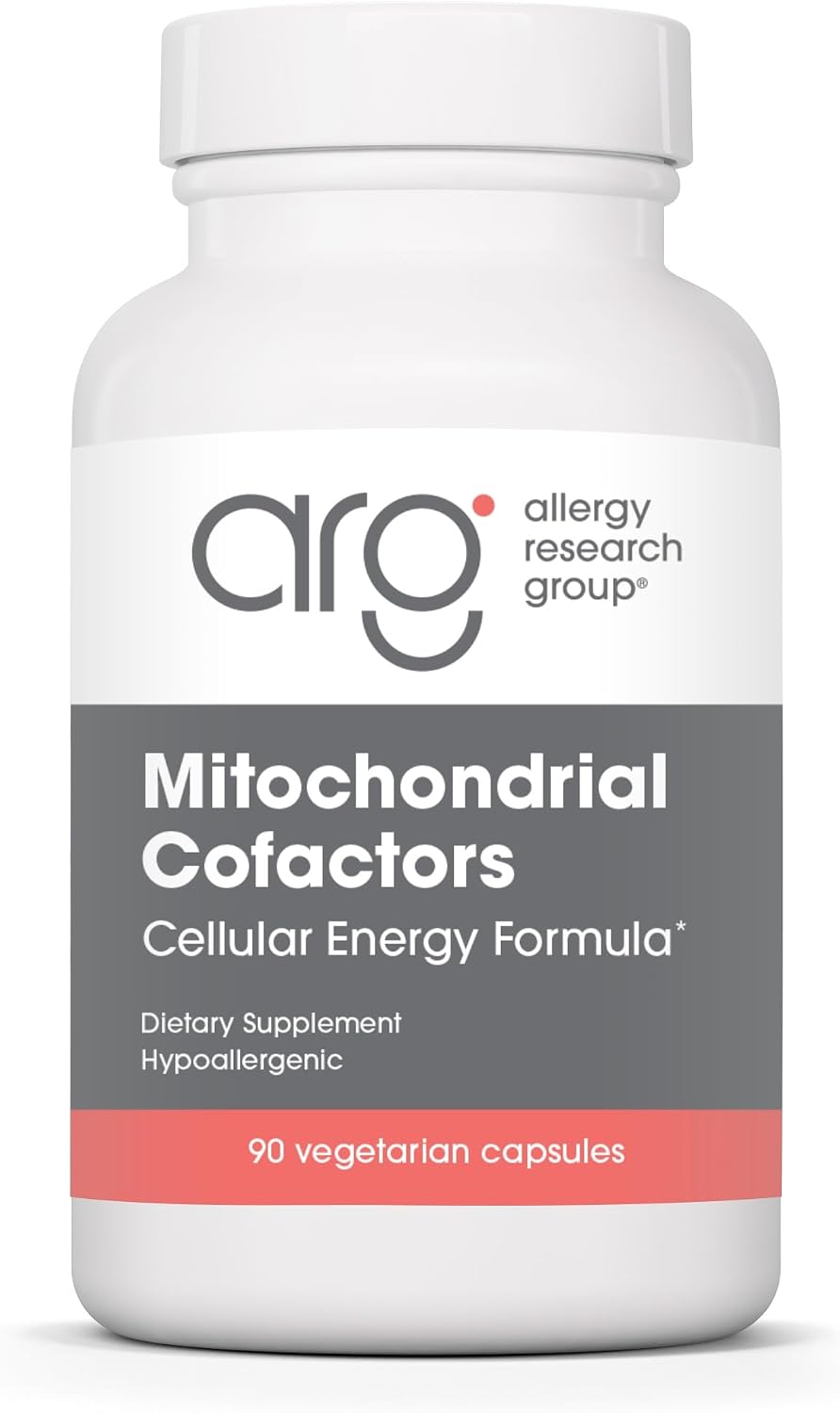 ARG Mitochondrial Cofactors – Mitochondrial Support with Acetyl-L-Carnitine, CoQ10, Vitamin B6 & Magnesium – 90 Vegetarian Capsules - görsel 1