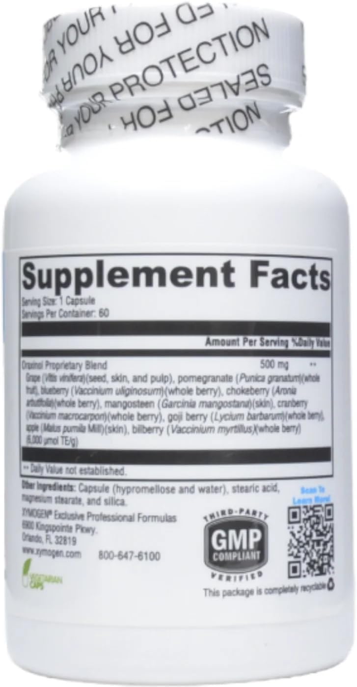 XYMOGEN Oraxinol - Proprietary Fruit & Berry Extract Blend - Cardiovascular & Vascular Health Support - Vegetarian, Gluten-Free & Non-GMO - 60 Capsules - görsel 7