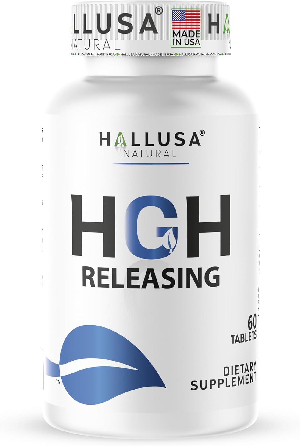 HGH-Releasing Support Supplement with L-Arginine & Ornithine | Nitric Oxide Support for Muscle Recovery, Energy & Performance | Amino Acid Complex with Vitamin B3 & Chromium | 60 Tablets - görsel 1