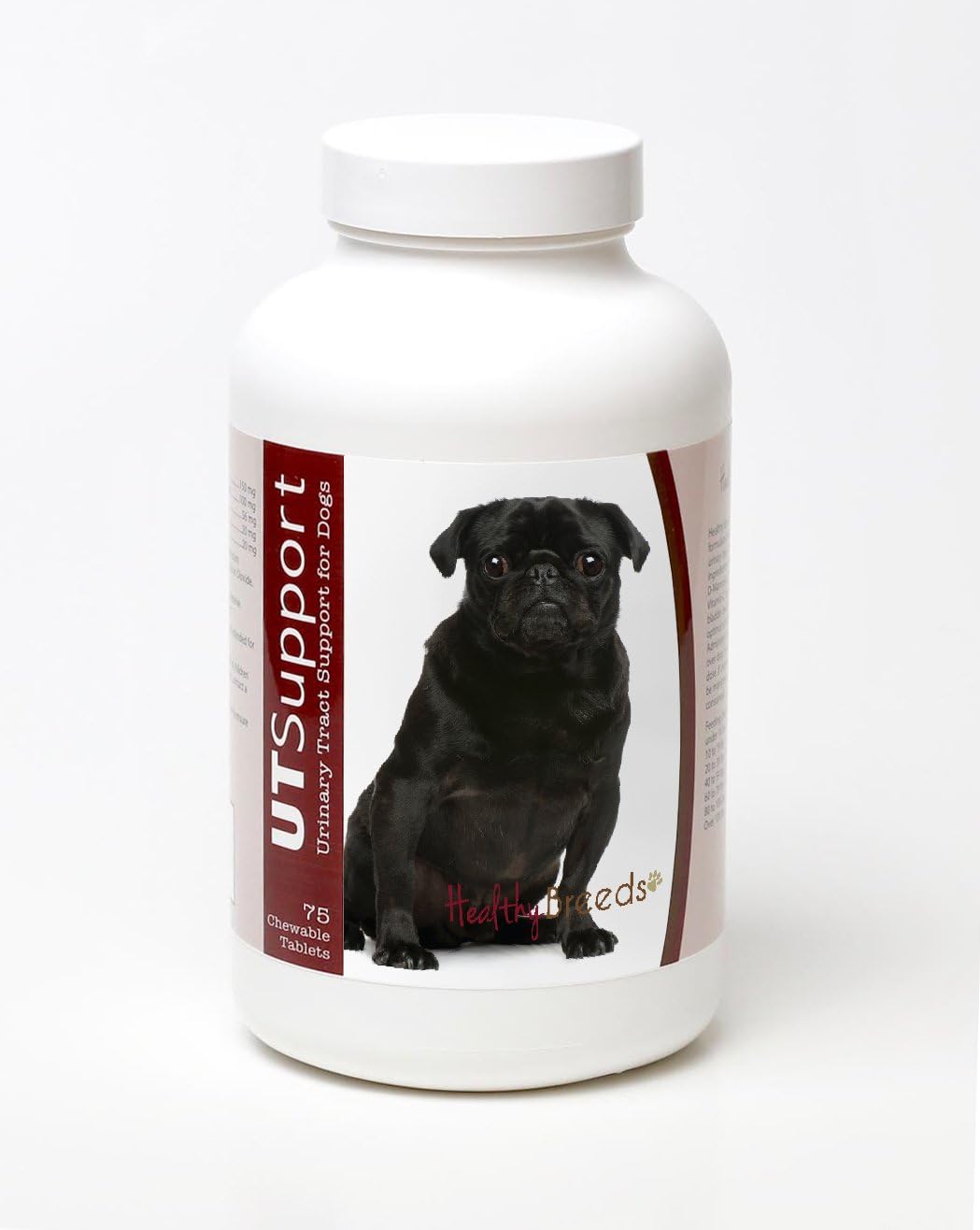 Healthy Breeds Pug Cranberry Chewables 75 Count - görsel 1