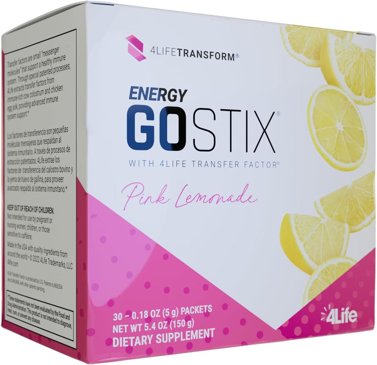4Life Energy Go Stix Orange Citrus Drink Mix with Amino Acids, 30 Sachets – Image 10