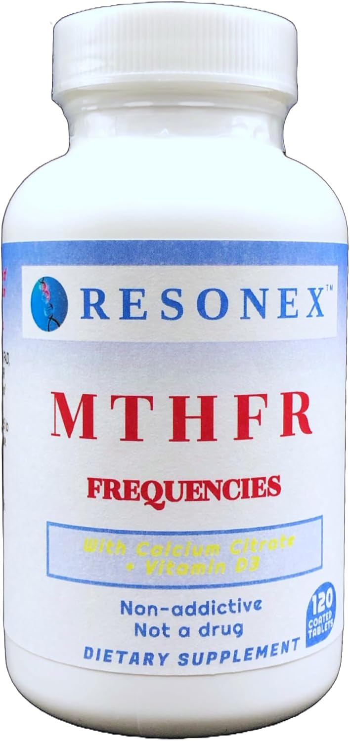 MTHFR Frequencies – 120 Tablets with Calibrated Energy for Methylation Support - görsel 1