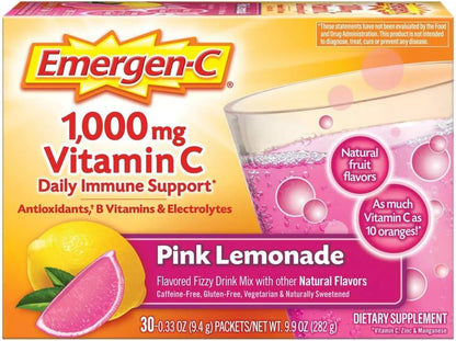 Emergen C Pink Lemonade 30 Sachets