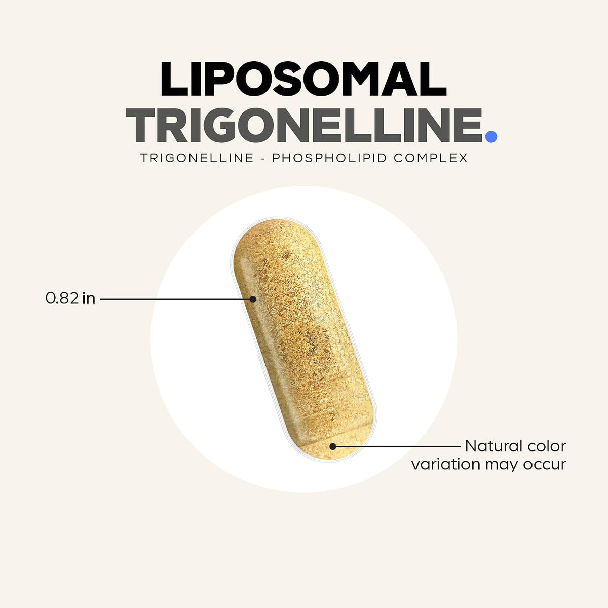 Codeage Liposomal Trigonelline – 250 mg Per Capsule – 3-Month Supply – Vegan Non-GMO – 90 Capsules - görsel 8