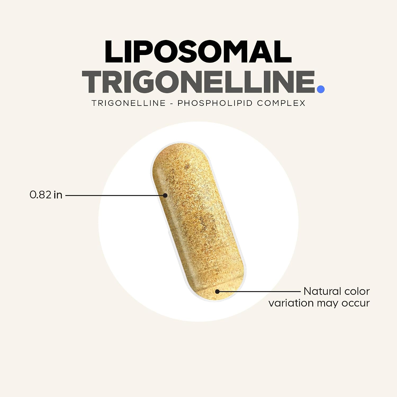 Codeage Liposomal Trigonelline – 250 mg Per Capsule – 3-Month Supply – Vegan Non-GMO – 90 Capsules - görsel 8