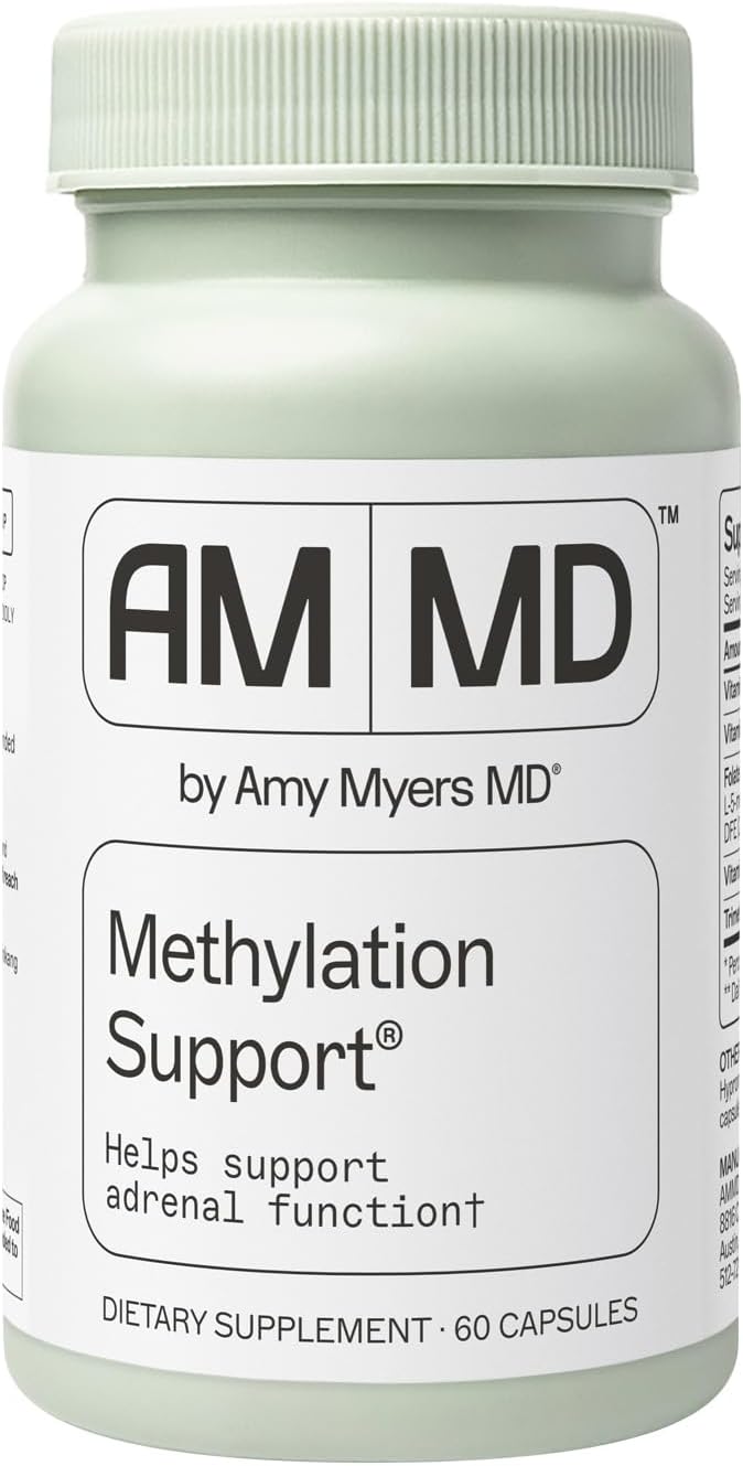Amy Myers MD Methylation Support - MTHFR Supplement with Methylated B Vitamins, 60 Capsules - görsel 1