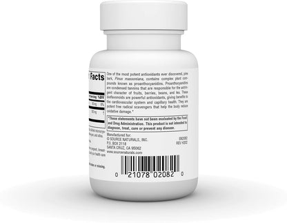 Source Naturals Pine Bark Extract – 150 mg – 30 Tablets
