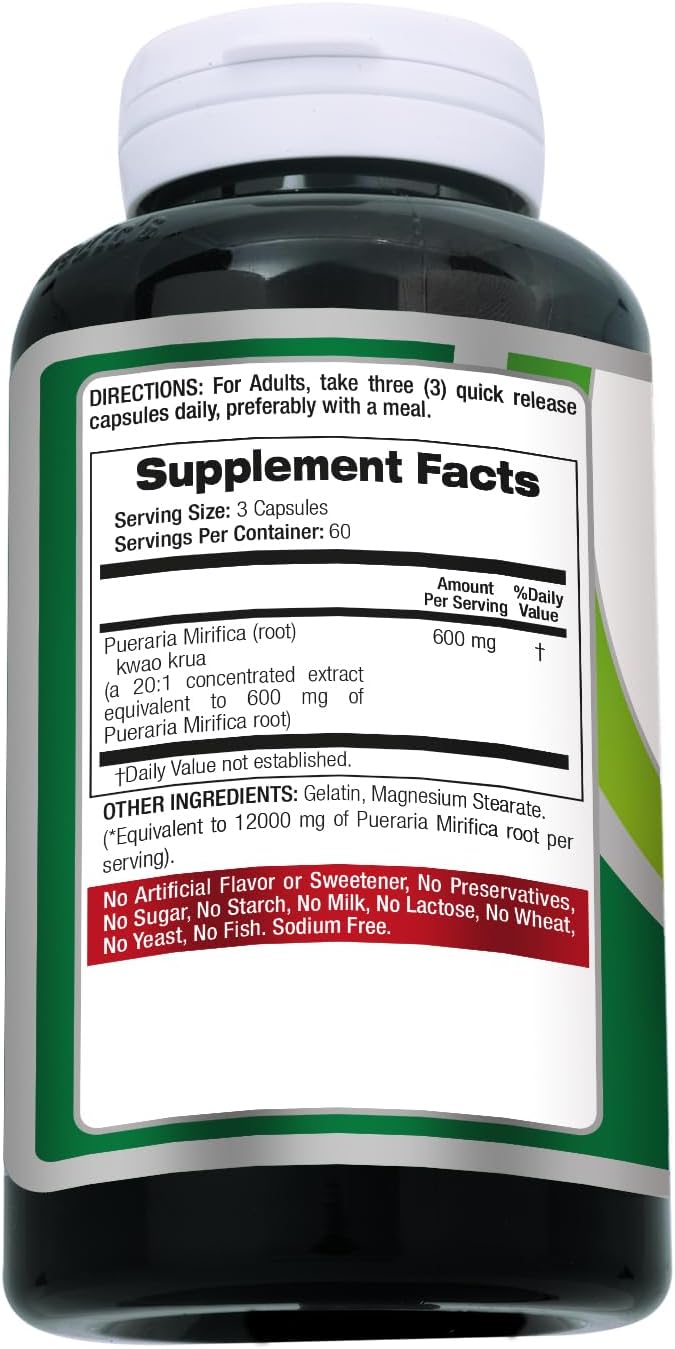 FITO MEDIC'S Lab Pueraria Mirifica 180 Capsules - görsel 9