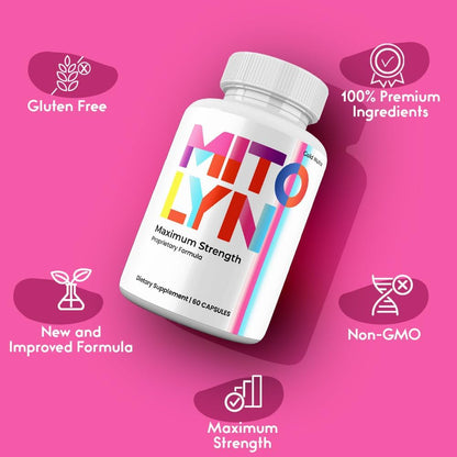 Mitolyn Capsules (5 Pack) | Advanced All-Natural Formula | 5 Month Supply