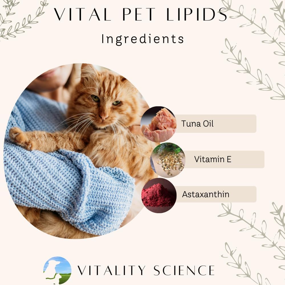 Vital Pet Lipids for Cats and Dogs 118ml - görsel 3