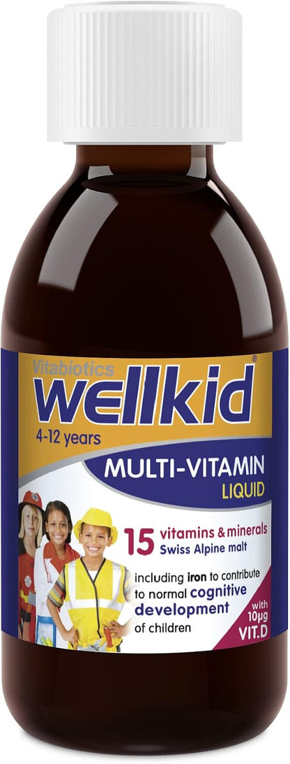Wellkid by Vitabiotics Multivitamin Liquid 150ml