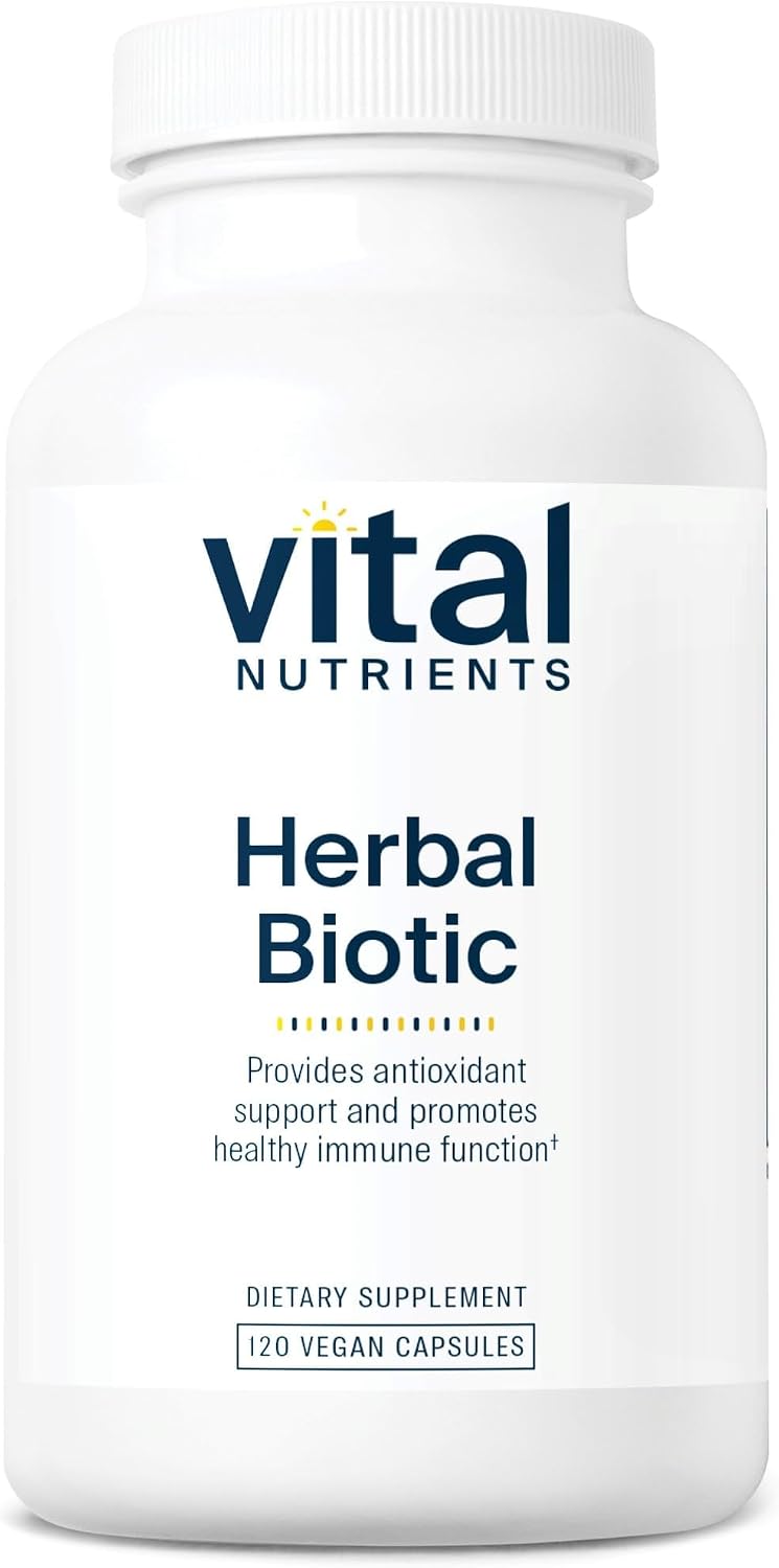 Vital Nutrients Herbal Biotic - Herbal Immune Support & Antioxidant Supplement, 60 Capsules - görsel 7