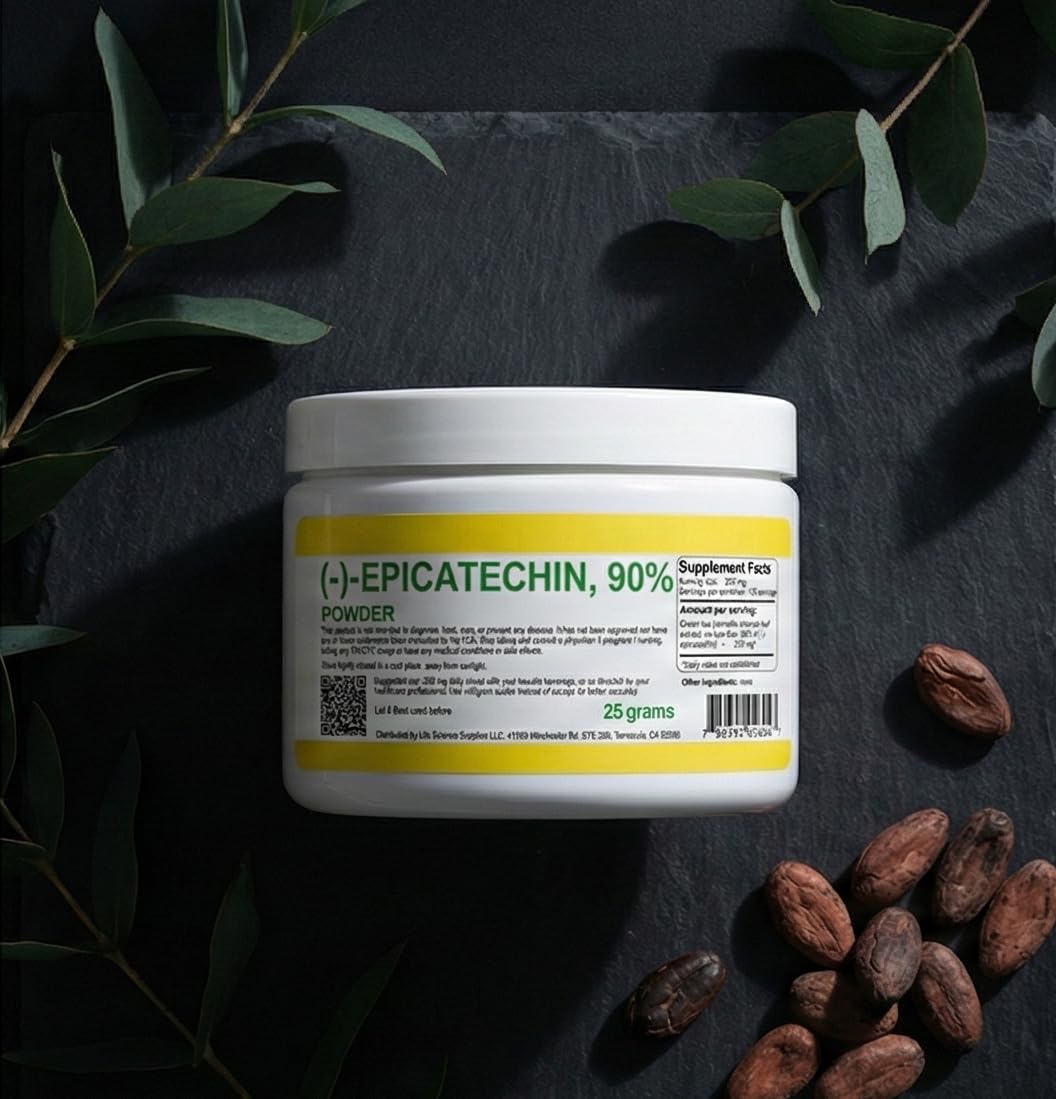Epicatechin 90% Powder | 25 g | (-)-Epicatechin - görsel 4