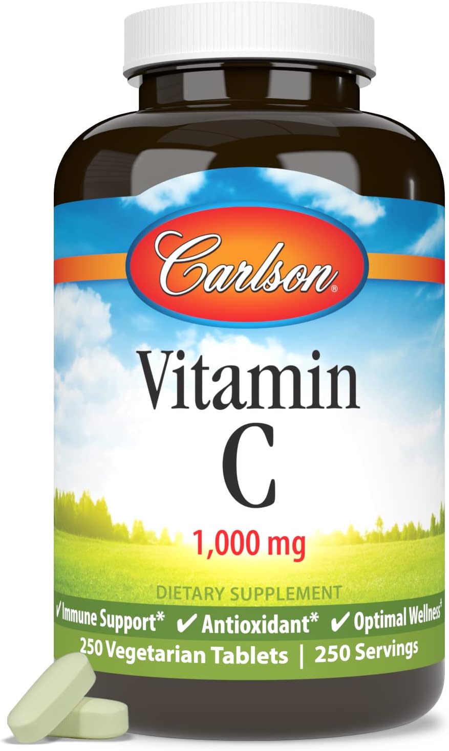 Carlson Vitamin C 1000 mg, 250 Tablets - görsel 5