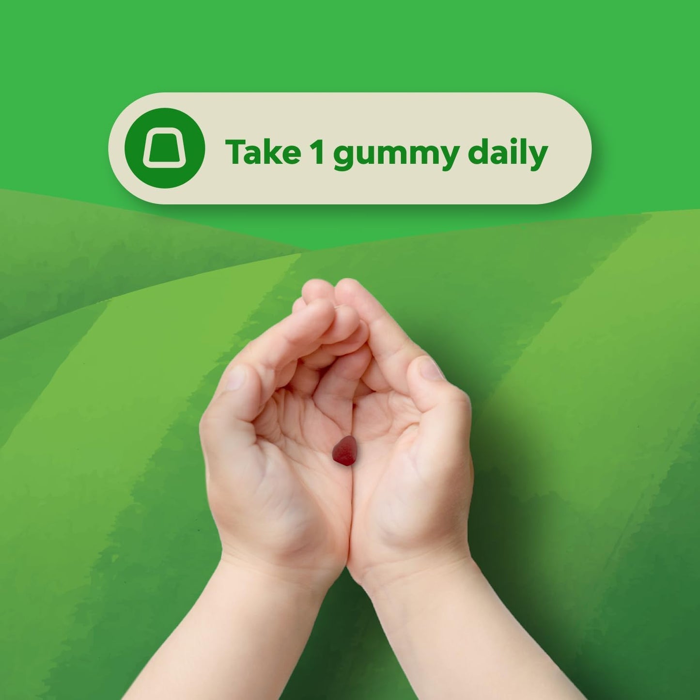 USDA Organic Probiotic Gummies for Children - Vegan Non-GMO Probiotic Gummy for Immunity and Digestive Health - Gentle 2.5B CFU Organic Probiotics - Strawberry Flavour, 60 Gummies (Pack of Two) - görsel 6