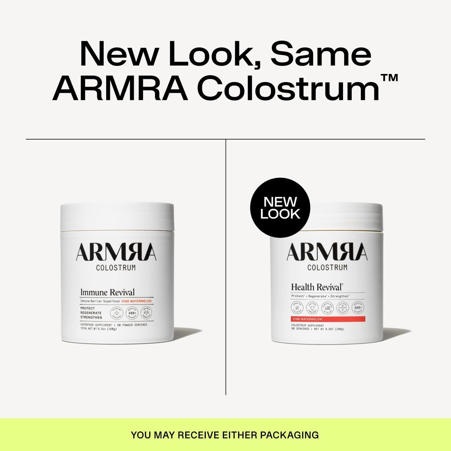 ARMRA Colostrum Powder, Vine Watermelon – 90 Servings - görsel 2