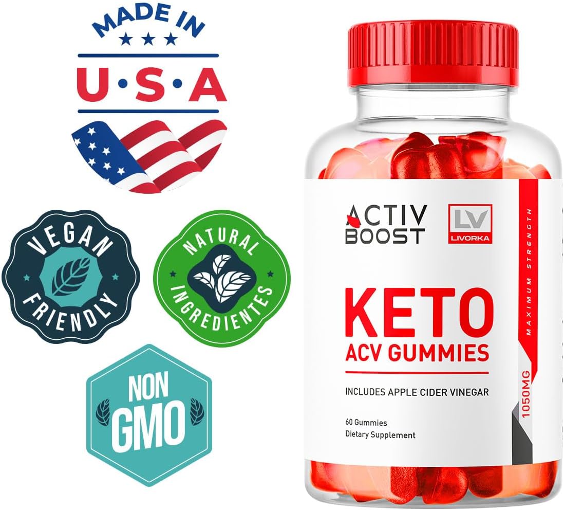 ActivBoost Keto Gummies Advanced Formula with ACV (2 Pack, 120 Gummies) - görsel 4