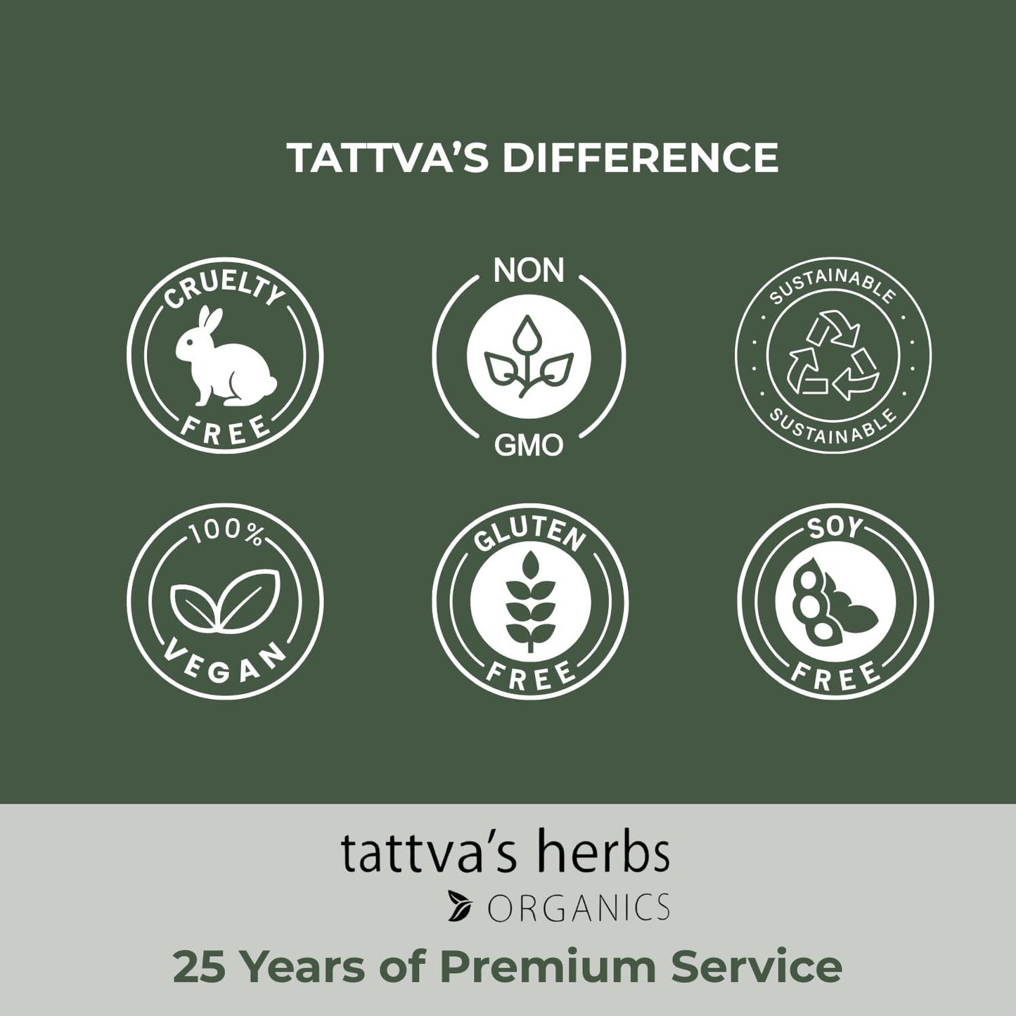 Tattva's Herbs CO2 Boswellia Serrata - 500 mg, 240 Veggie Capsules (2-Pack) - görsel 3