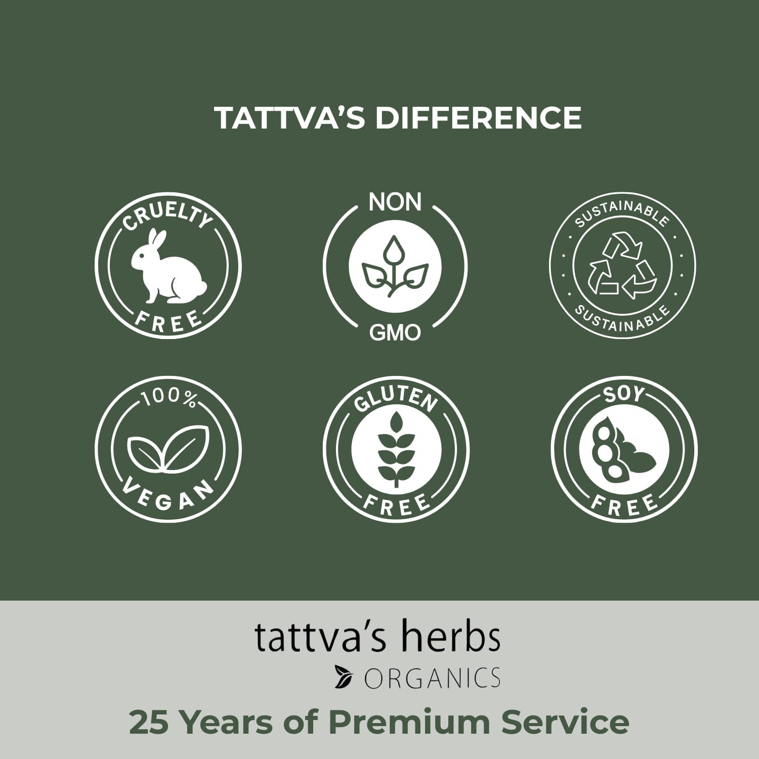 Tattva's Herbs CO2 Holistic Mucuna Pruriens Extract 500 mg, 240 Capsules (2-Pack) - görsel 3
