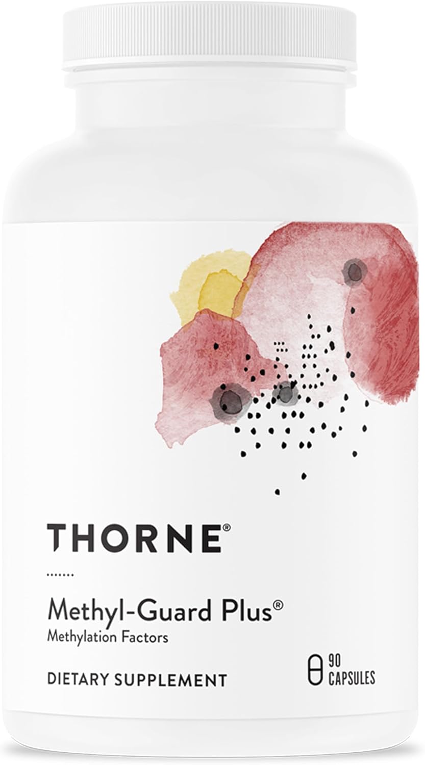 THORNE Methyl-Guard Plus - Active Folate with B2, B6, B12 - Methylation Support - 30 Servings - görsel 1