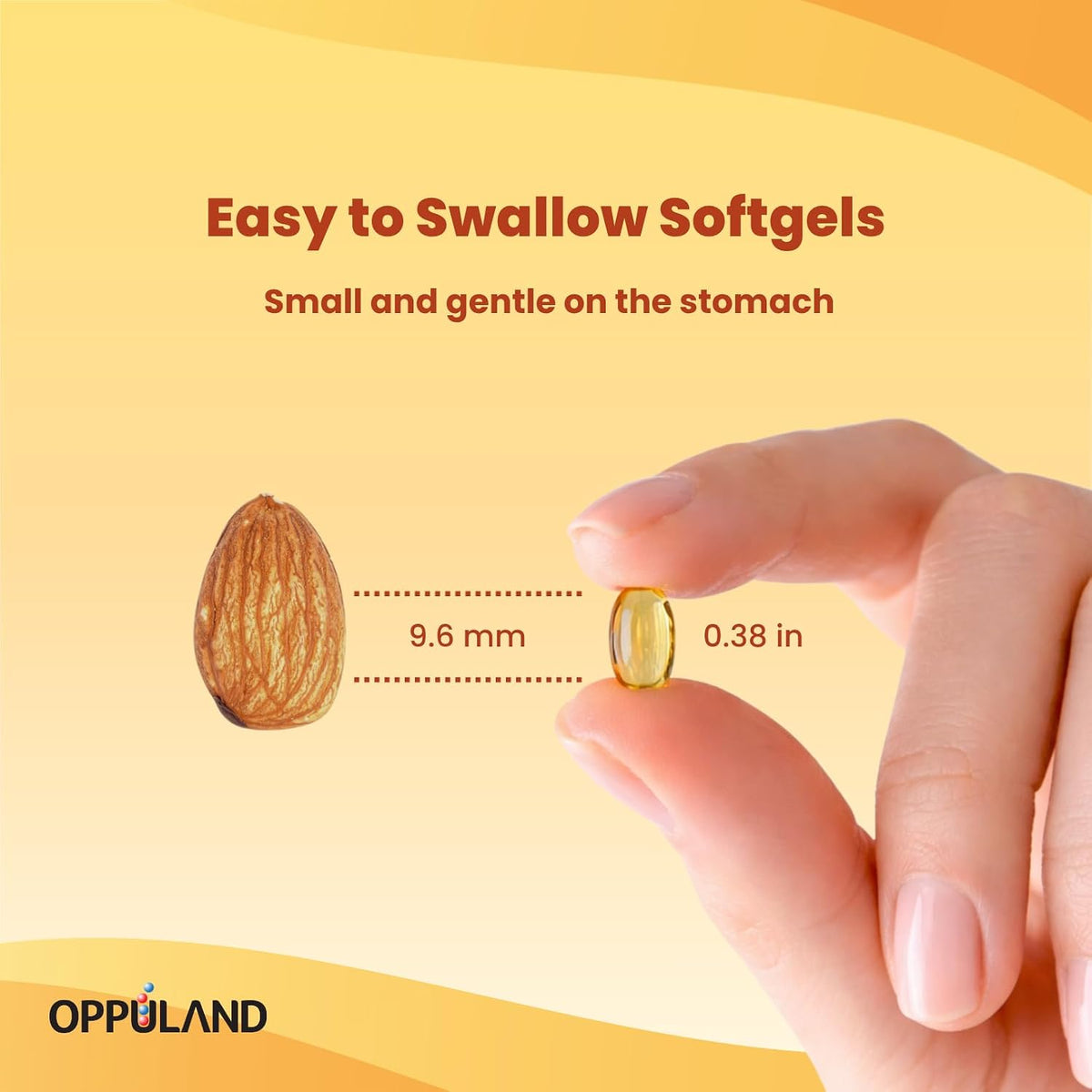 Oppuland Vitamin D3 + K2 5000 IU with Liposomal Technology - MK-7 100µg - 90 Softgels - görsel 5