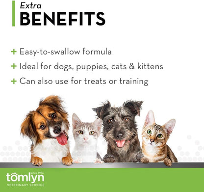 TOMLYN Pill-Masker Original Bacon-Flavoured Paste for Dogs & Cats, 113g (4oz), Pack of 2