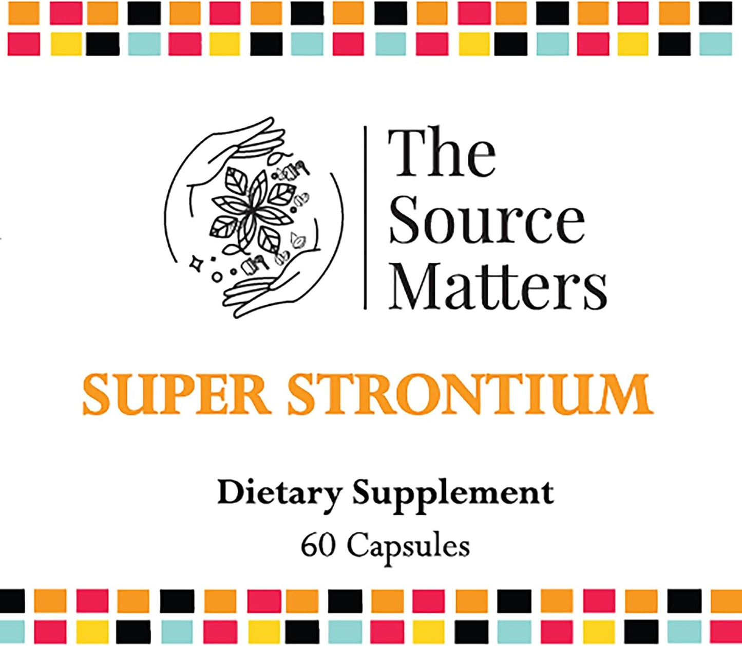 Super Strontium Boost Dietary Supplement - Strontium Citrate for Bone Support (60 Capsules) - görsel 5