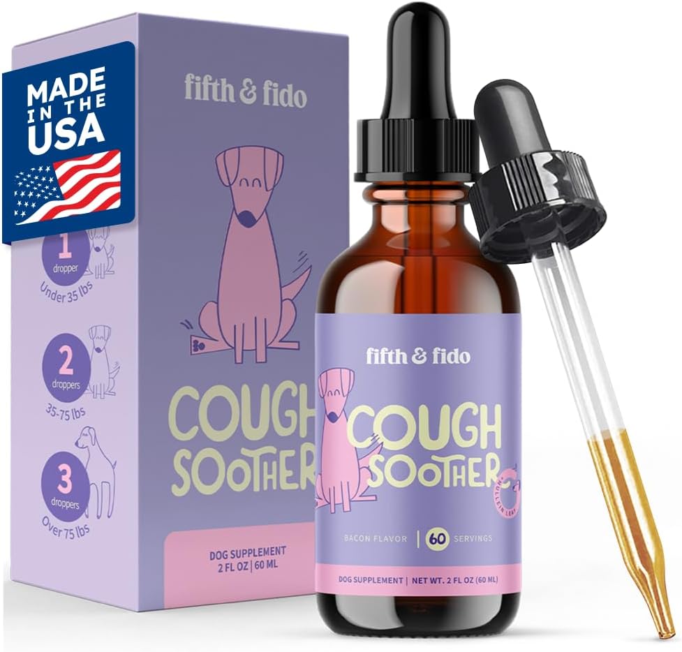 Dog Coughing Remedy - Kennel Cough - Dog Allergy Relief with Natural Formula - Liquid Drops for Fast Throat Soothing - Sneezing Relief for Dogs - Made in USA - görsel 8