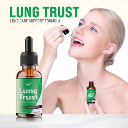 Lung Trust Liquid Supplement - Maximum Strength Drops (3 Pack - 3 Month Supply)