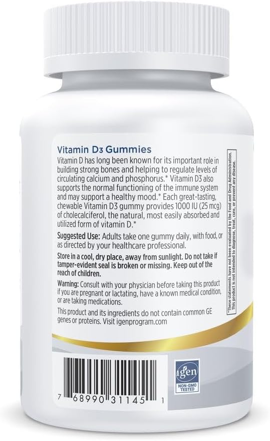 Nordic Naturals Pro Vitamin D3 Gummies, Wild Berry - 60 Gummies - görsel 6