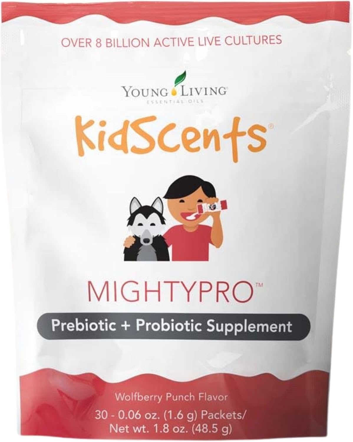 Young Living KidScents MightyPro Prebiotic and Probiotic for Children - görsel 1