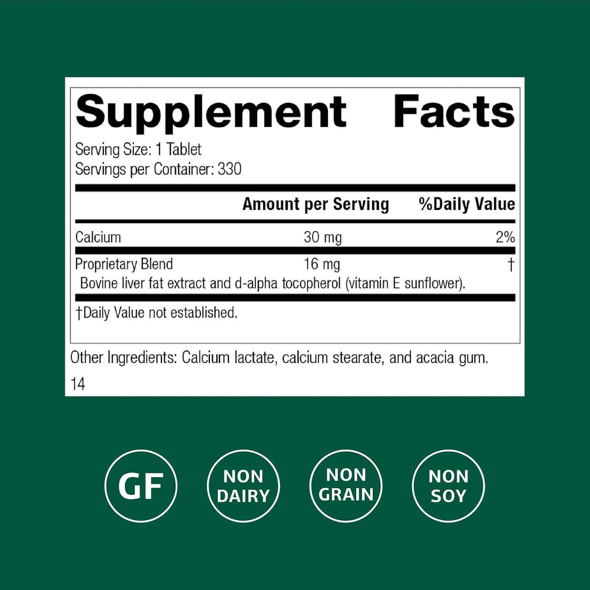 Standard Process Antronex – Liver Support Dietary Supplement – 330 Tablets - görsel 2