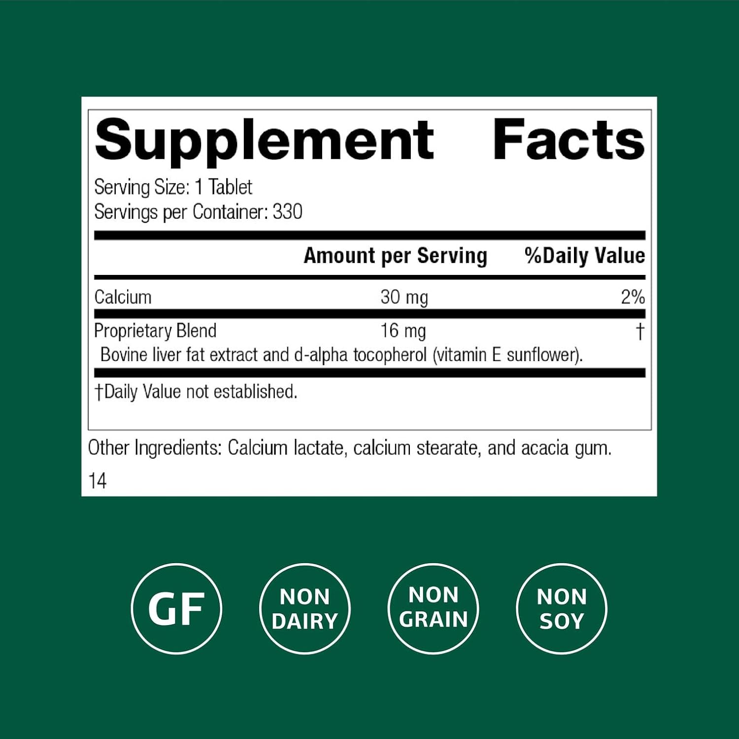 Standard Process Antronex – Liver Support Dietary Supplement – 330 Tablets - görsel 2