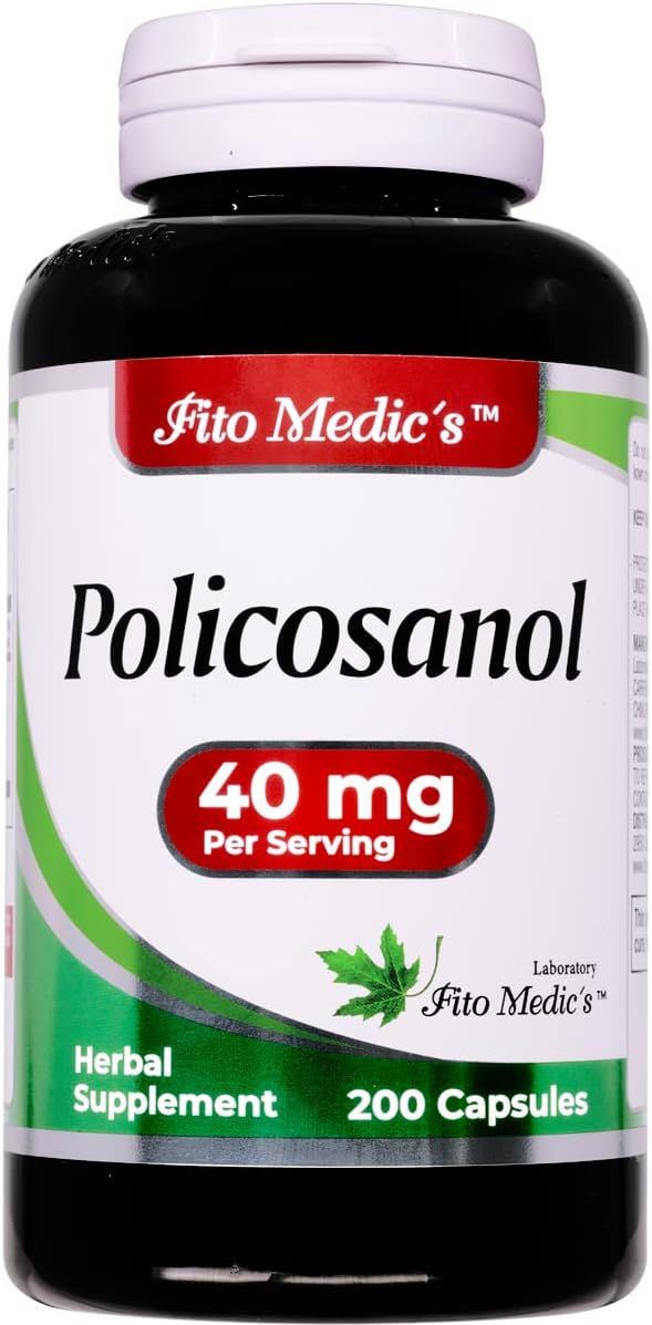 FITO Medic’S Lab Policosanol Food Supplement, 200 Capsules, Botanical Formula - görsel 1